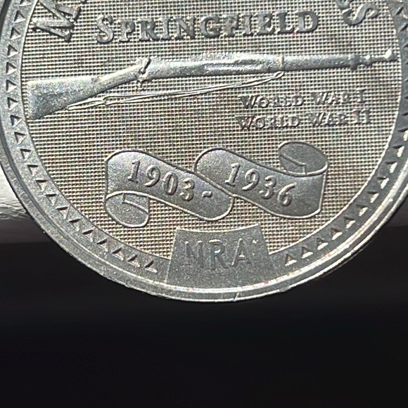 National Riffle Association NRA M1903 Coin Springfield Series 1903-1936 - Picture 3 of 5